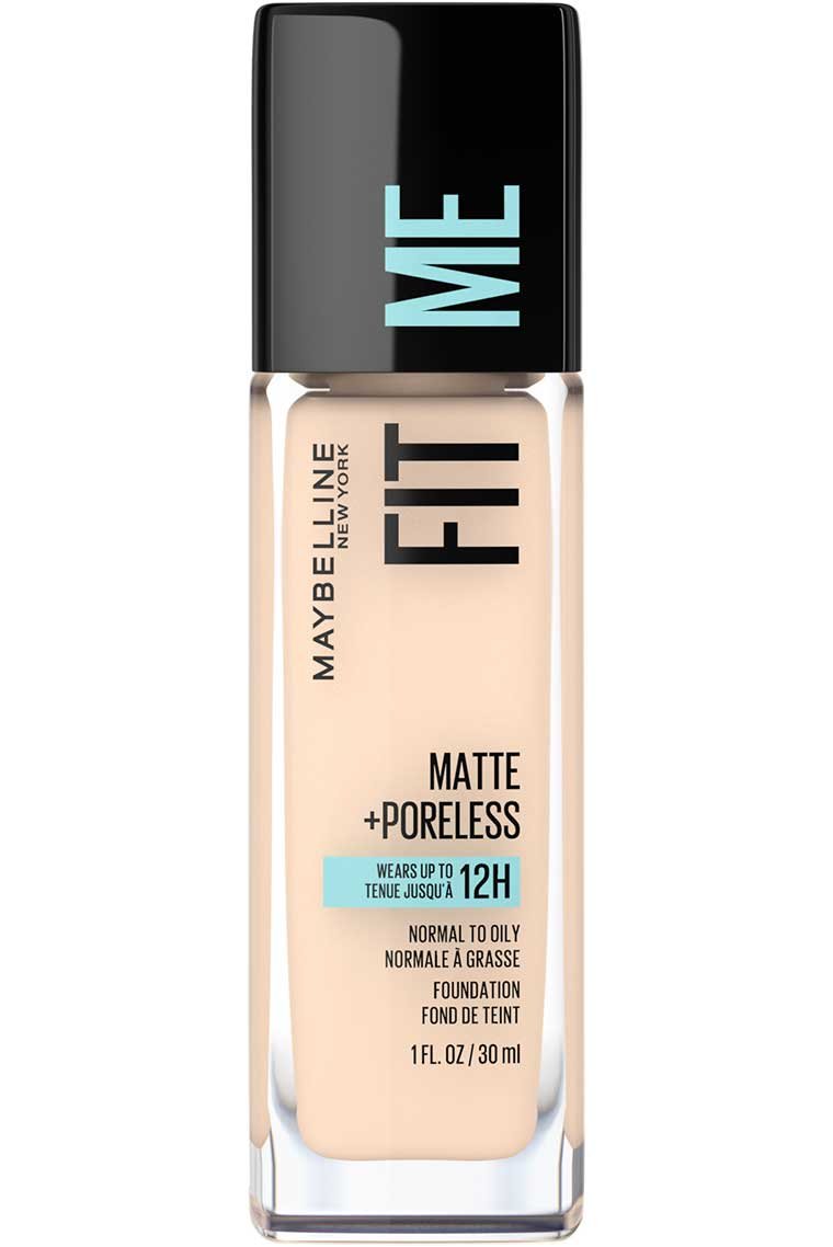 105 FAIR IVORY - Maybelline Fit Me Matte Poreless Base Liquida Refina Poros