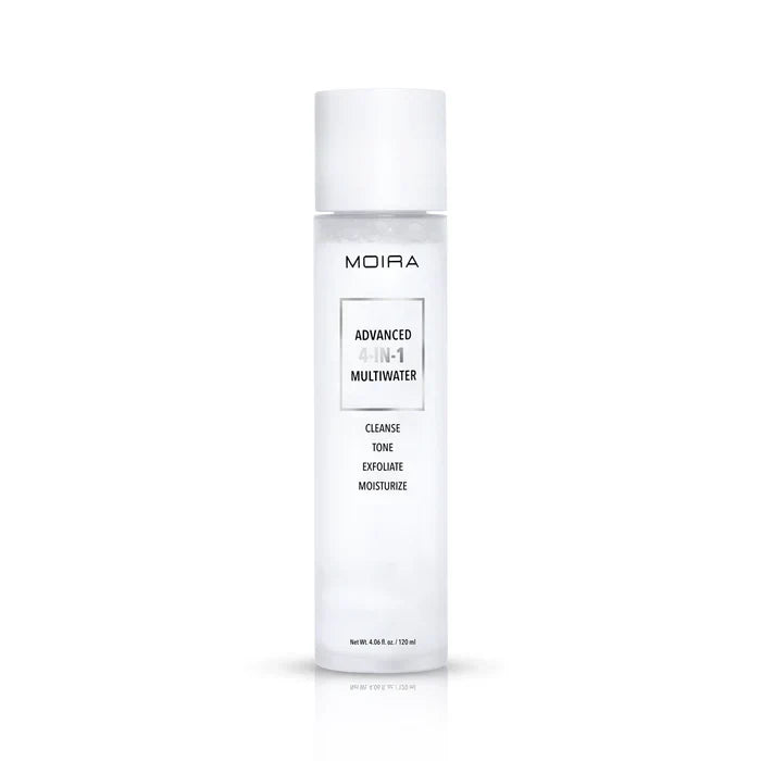 MOIRA Agua Multiusos Avanzada 4 en 1 (Limpia, Tonifica, Exfolia, Hidrata) - 120ml