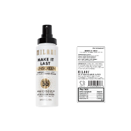 MILANI PROTECTOR SOLAR MAKE IT LAST - SPRAY FIJADOR DE PROTECTOR SOLAR SPF 30