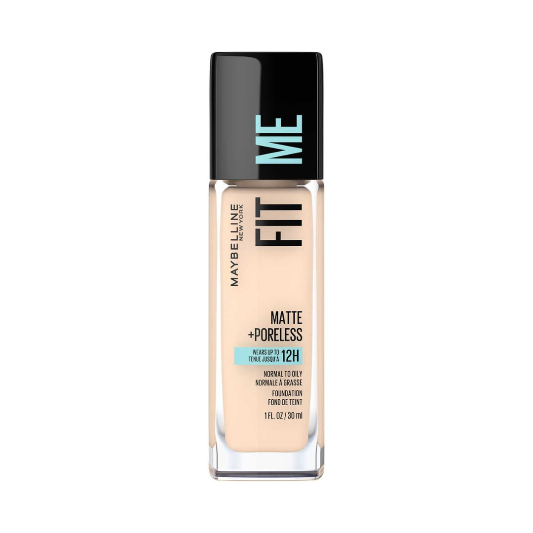 105 FAIR IVORY - Maybelline Fit Me Matte Poreless Base Liquida Refina Poros