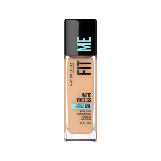 130 BUFF BEIGE - Maybelline Fit Me Matte Poreless Base Liquida Refina Poros