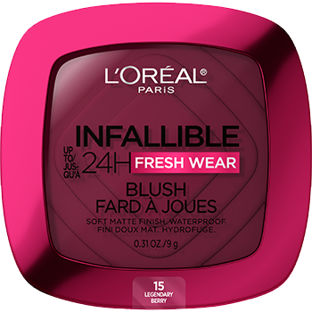 15 LEGENDARY BERRY - Loreal Infallible Fresh Wear Rubor Compacto Matte Resistente Al Agua