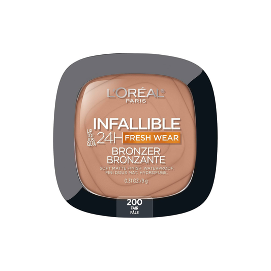 200 FAIR - Loreal Infallible Fresh Wear Bronzer Bronceador Contra Agua