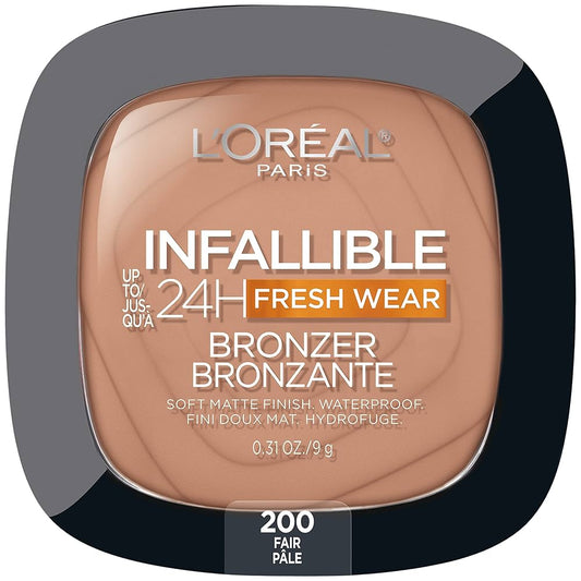 200 FAIR - Loreal Infallible Fresh Wear Bronzer Bronceador Contra Agua
