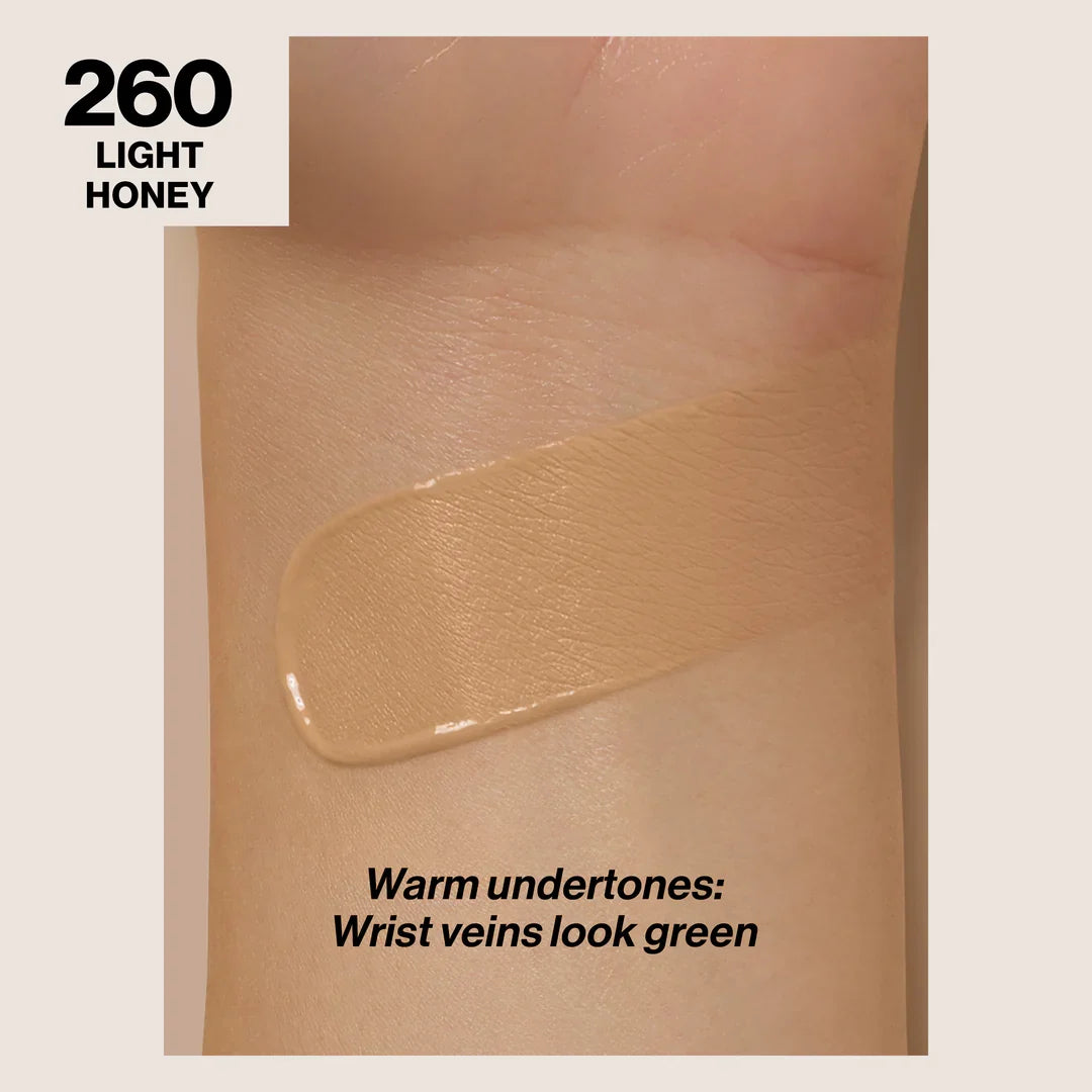 260 LIGHT HONEY - Revlon Colorstay Combination Oily Matte Base Liquida 24 Horas Para Piel Grasa Vitamina E & SPF15
