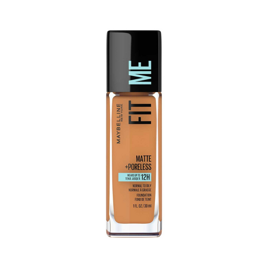 334 WARM SUN - Maybelline Fit Me Matte Poreless Base Liquida Refina Poros