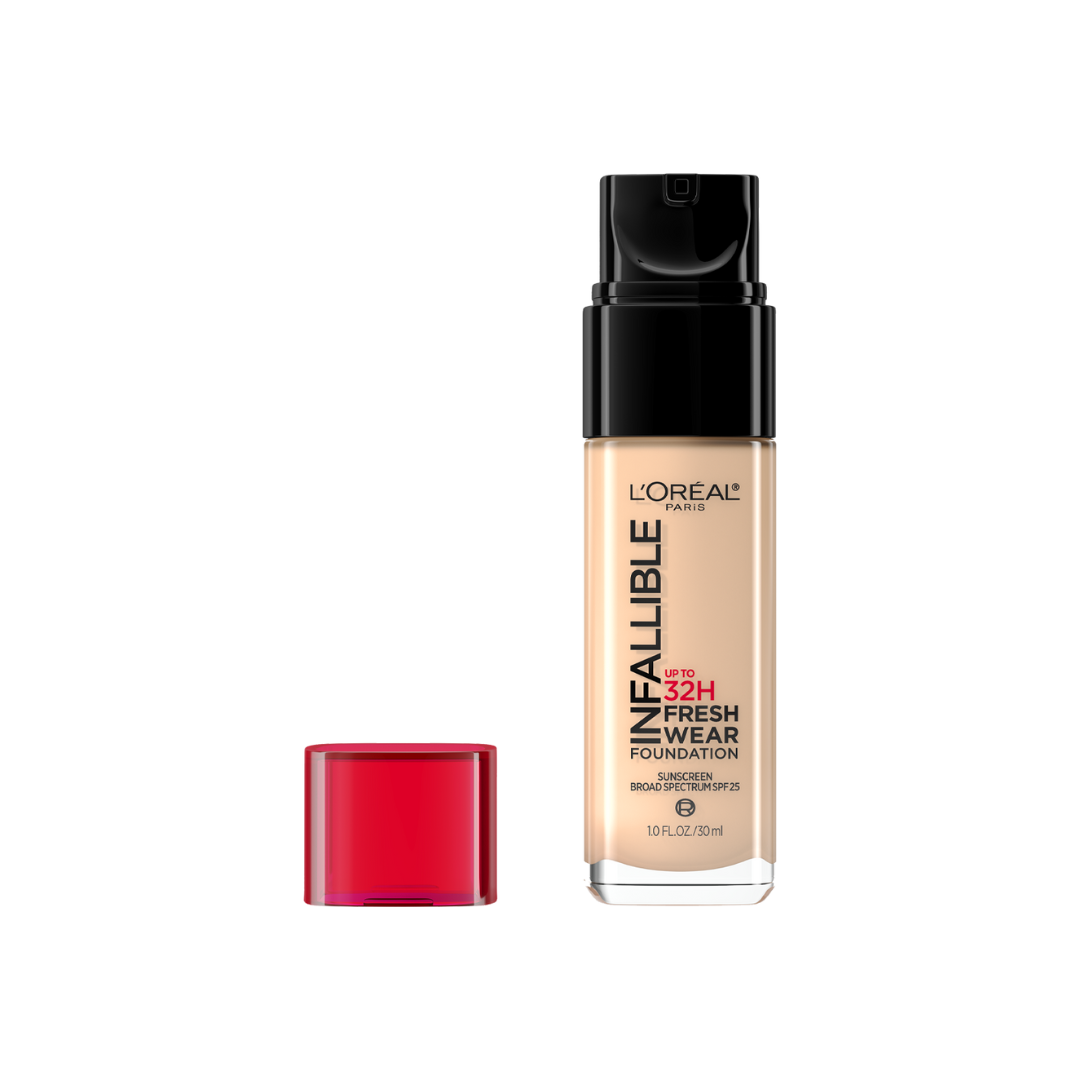 410 IVORY - Loreal Infallible Fresh Wear Base Liquida Resistente Al Agua 32 Horas Vitamina C + SPF25