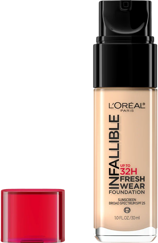 410 IVORY - Loreal Infallible Fresh Wear Base Liquida Resistente Al Agua 32 Horas Vitamina C + SPF25