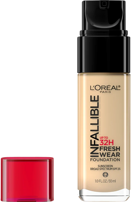 425 LINEN - Loreal Infallible Fresh Wear Base Liquida Resistente Al Agua 32 Horas Vitamina C + SPF25