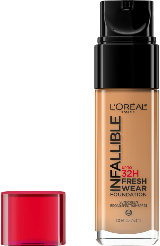 487 WARM ALMOND - Loreal Infallible Fresh Wear Base Liquida Resistente Al Agua 32 Horas Vitamina C + SPF25