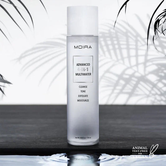 MOIRA Agua Multiusos Avanzada 4 en 1 (Limpia, Tonifica, Exfolia, Hidrata) - 120ml