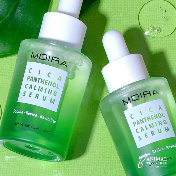 MOIRA Cica Serum Facial Calmante Con Panthenol ,Centella Asiatica, &  Aloe Vera - 30mL