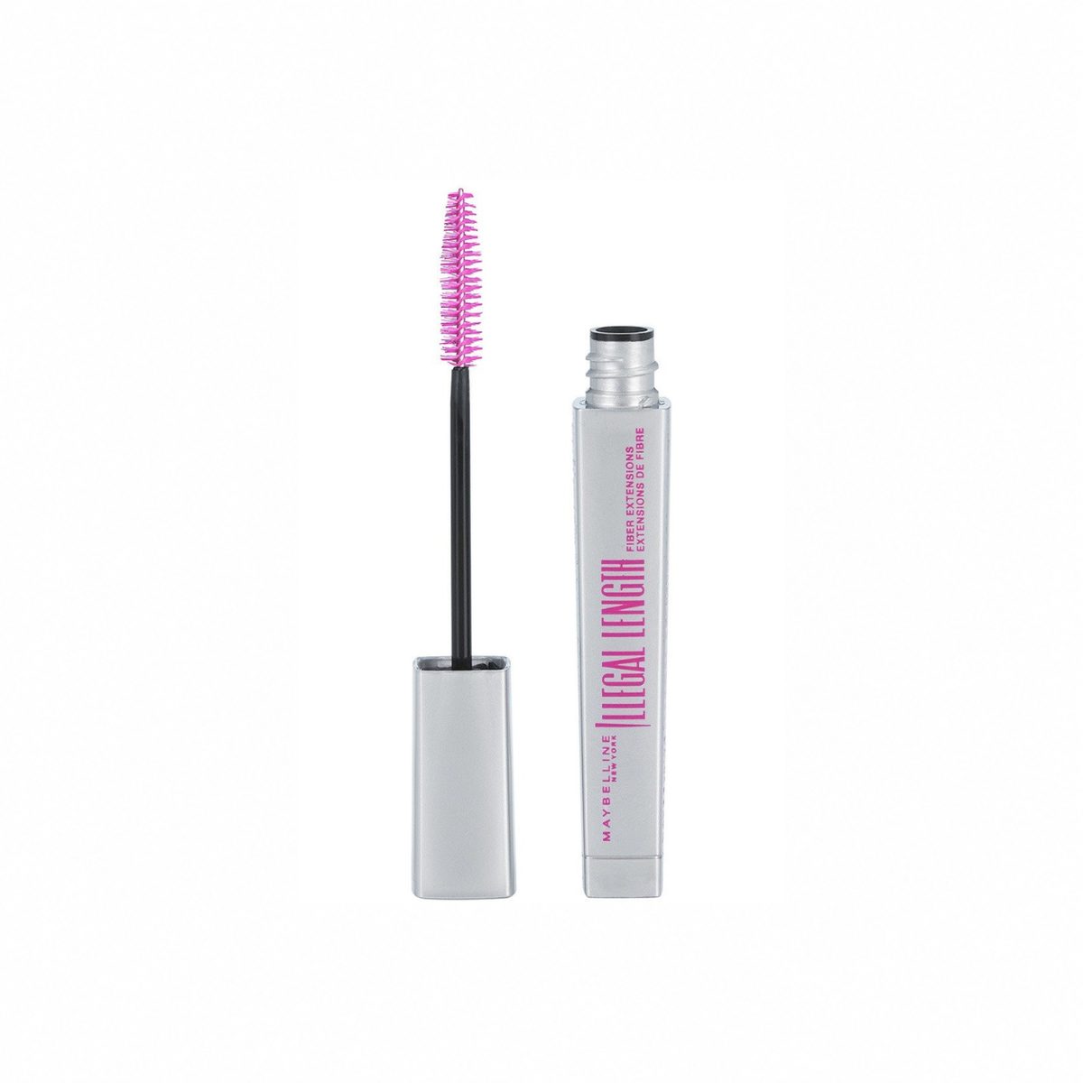 Maybelline Mascara Encrespador Ilegal Length Extensiones - Negro Regular