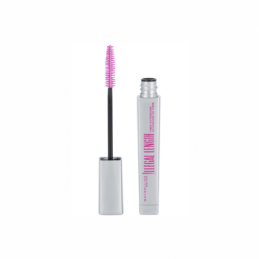 Maybelline Mascara Encrespador Ilegal Length Extensiones - Negro Regular