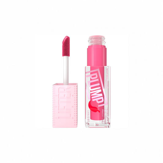 003 PINK STING- Maybelline Lifter Gloss Lifter Plump CHILE , Brillo para labios voluminizador con pimiento picante