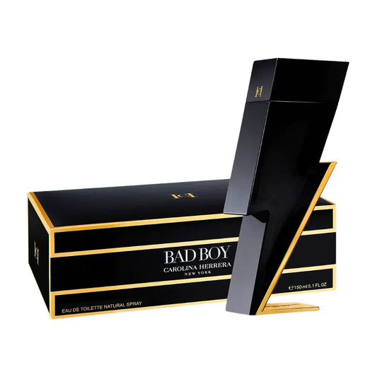 Carolina Herrera Bad Boy Perfume Para Hombre Eau De Toilette (150mL/5.1oz)
