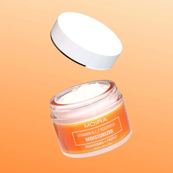 MOIRA Crema Facial Hidratante Antienvejecimiento Vitamina B,C,& E - 50g