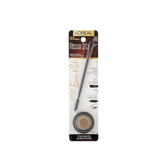 212 BLONDE - Loreal Age Perfect Brow Stylist Frame & Set Pomade Para Cejas Contra Agua
