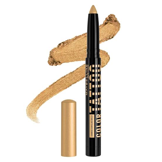 90 I AM RARE - Maybelline Color Tattoo Longwear Stix Sombra de Ojos Multiusos de Larga Duración, Maquillaje de Ojos Todo en Uno para Hasta 24 Horas de Uso