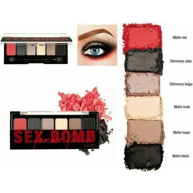 SEX BOMB- NYX Cosmetics Paleta de sombras