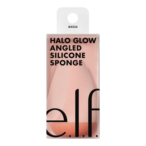 E.LF Esponja facial de silicona angular Halo Glow