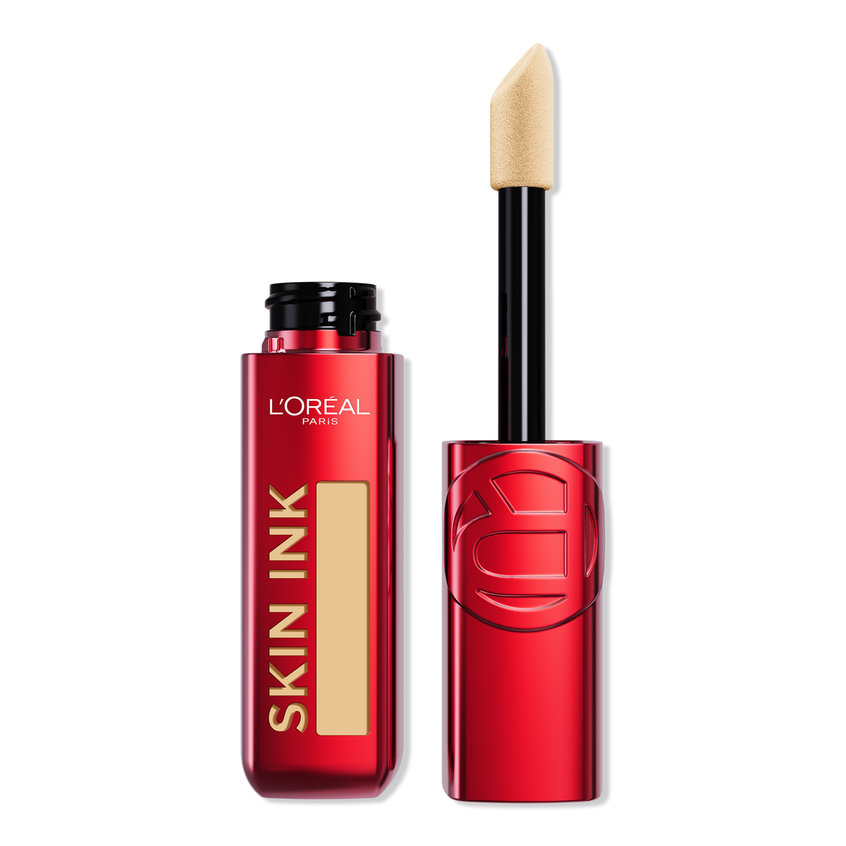 140 Medium Warm - Loreal Infallible Skin Ink Base de maquillaje y corrector 2 en 1