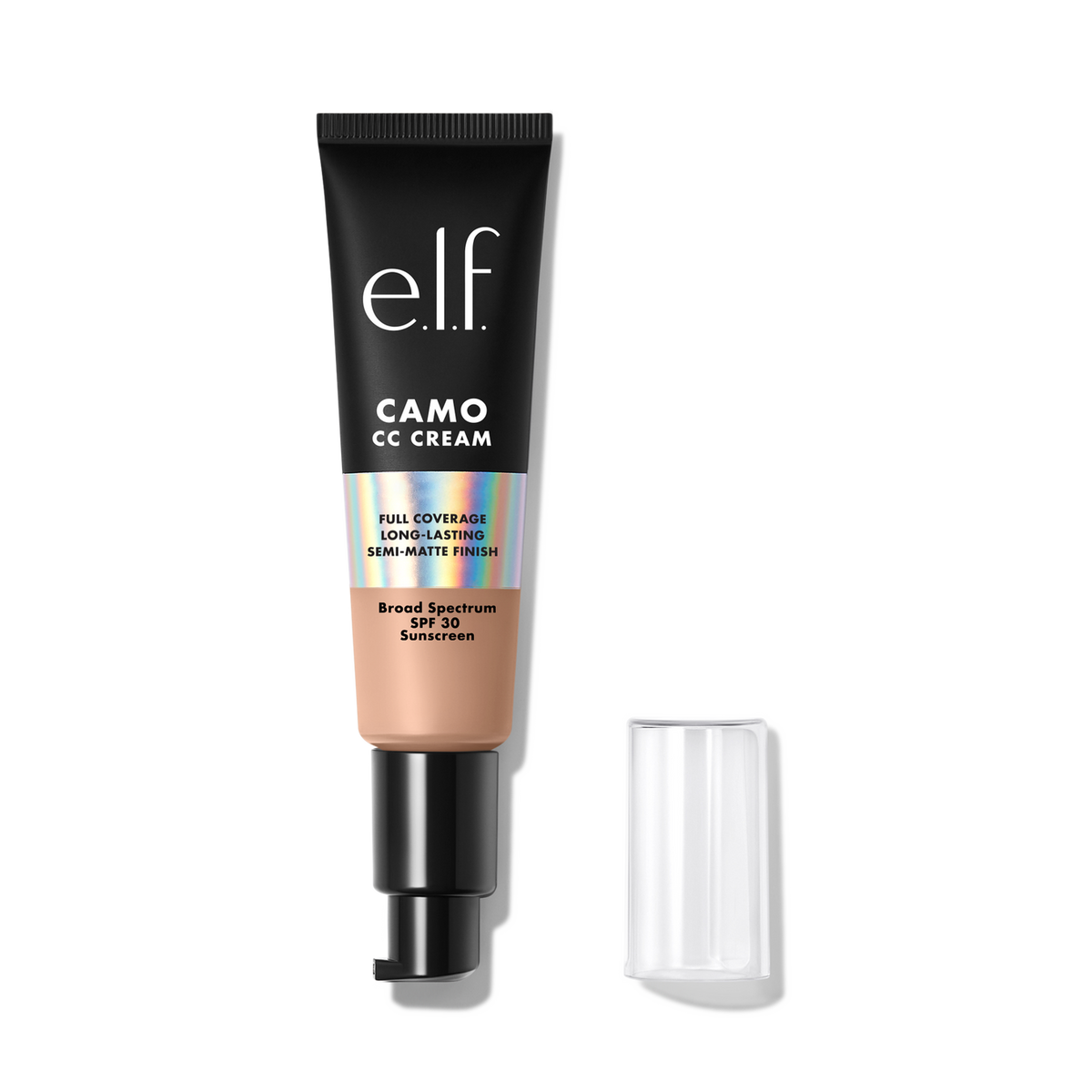 280 Light N E.L.F Camo CC Cream Cobertura total larga duración semi matte