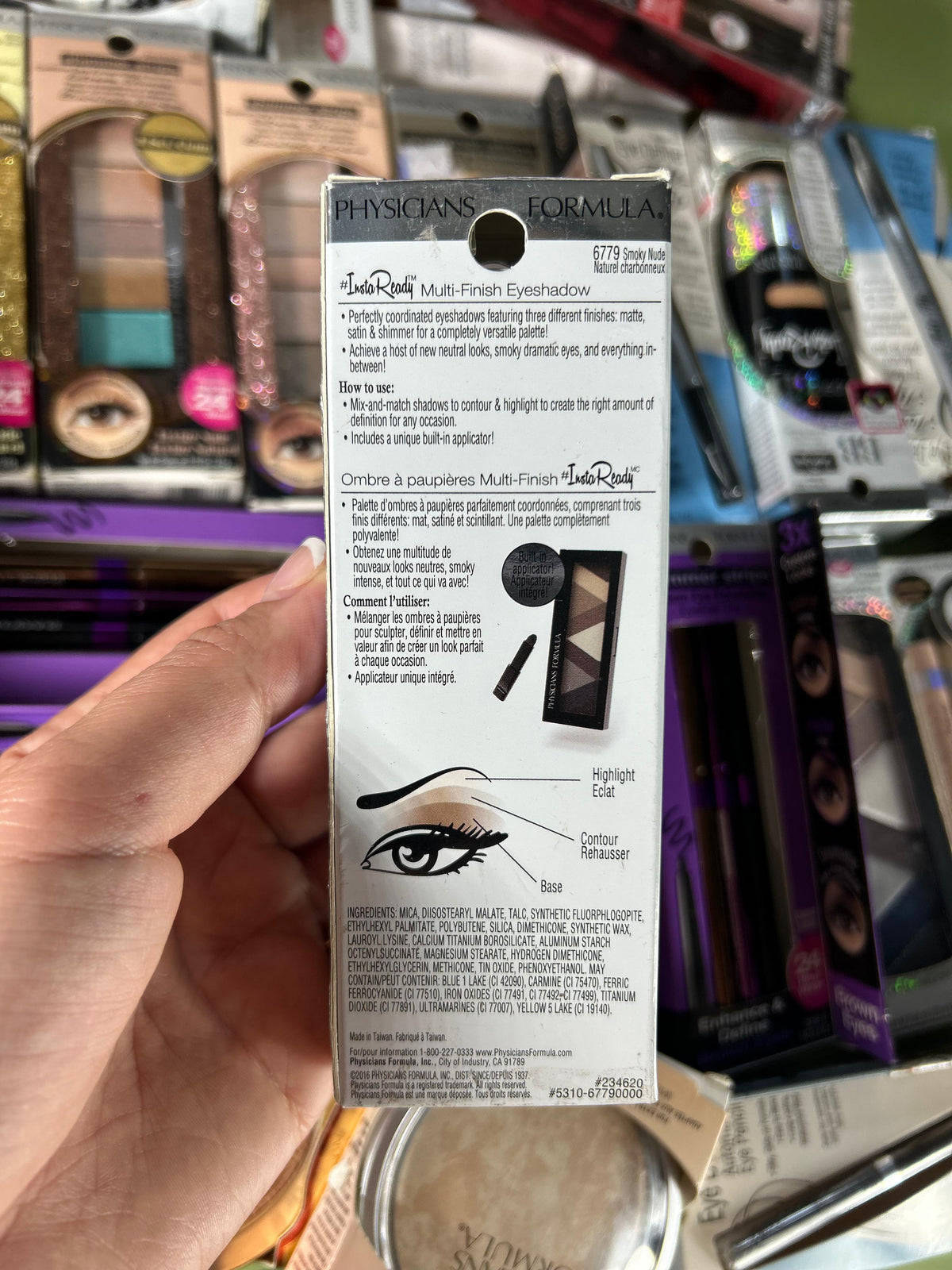 Physicians Formula Paleta De Sombras Smoky Nudes
