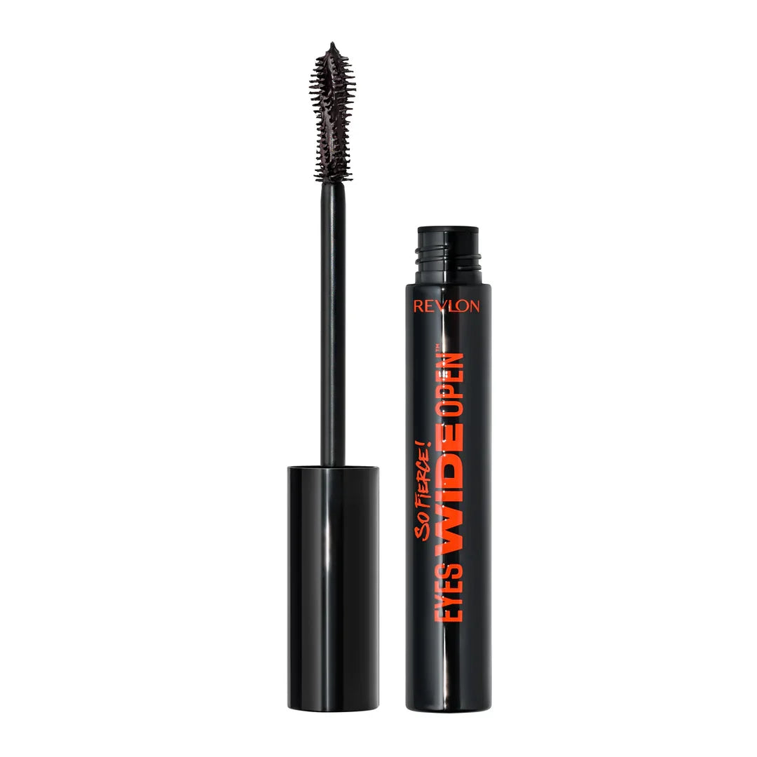 Revlon So Fierce Mascara Encrespador Con Aceite De Cañamo Cannabis Sativa - NEGRO REGULAR LAVABLE