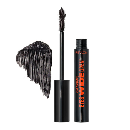 Revlon So Fierce Mascara Encrespador Con Aceite De Cañamo Cannabis Sativa - NEGRO REGULAR LAVABLE