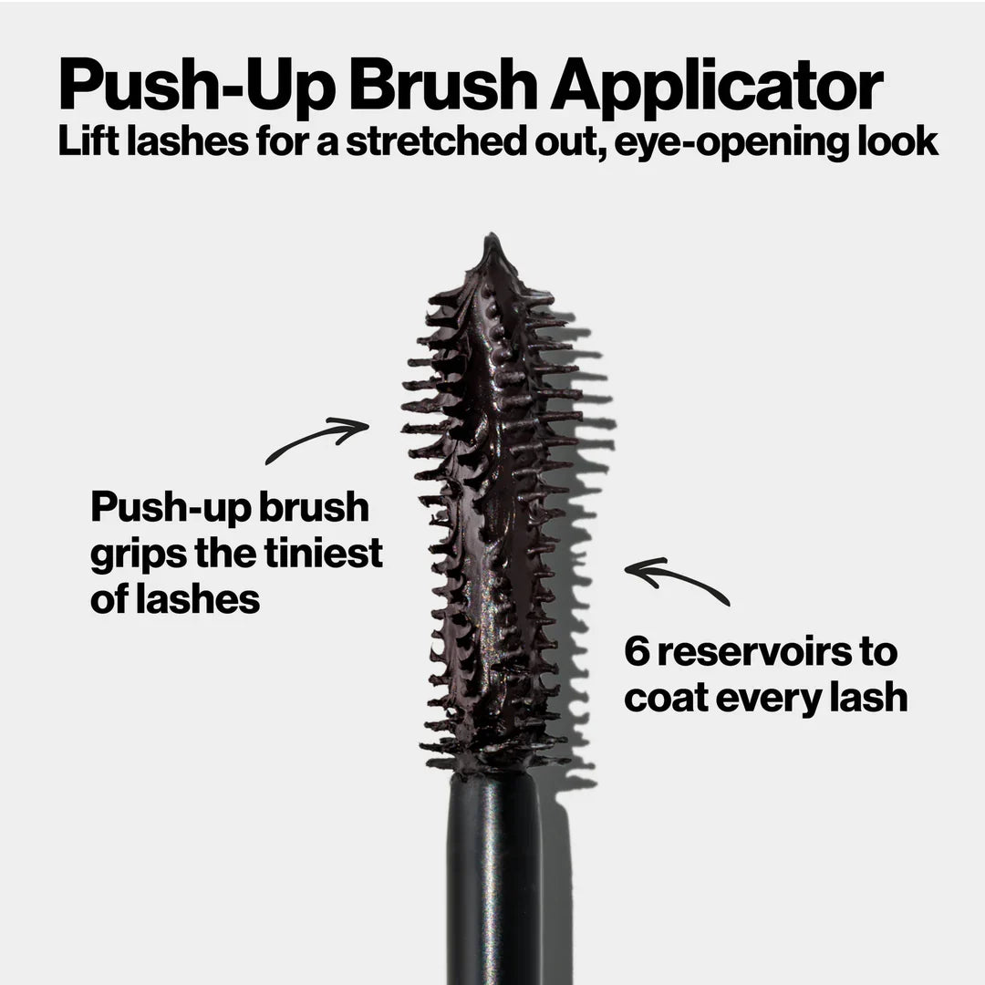 Revlon So Fierce Mascara Encrespador Con Aceite De Cañamo Cannabis Sativa - NEGRO REGULAR LAVABLE