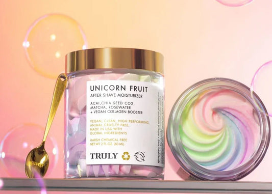 Truly Unicorn Fruit Humectante Vegano Para Despues De Afeitar